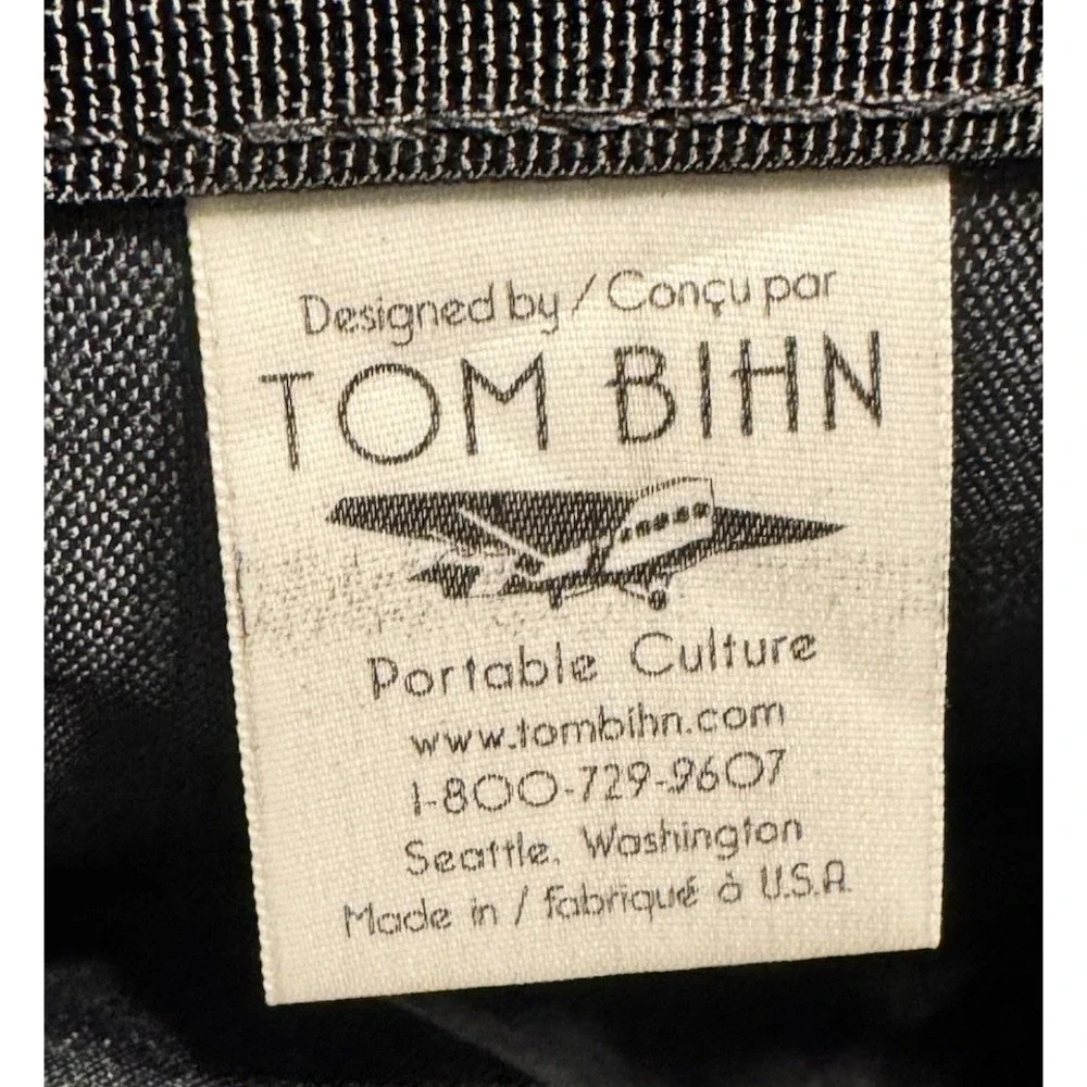 Tom Bihn Super Ego Messenger Bag Forrest Green Made USA Large Nylon Laptop Rare
